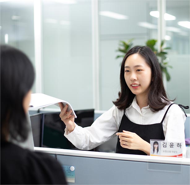 보험계리실 신입직원 6명을 소개합니다